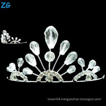 Yiwu Zhanggong crystal wholesale beauty pageant wedding using small wedding tiara